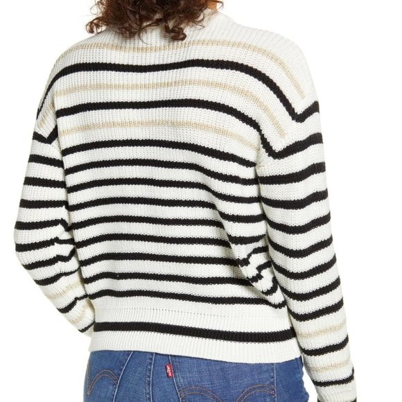 Love by Design Long Sleeve Stripe Pullover - Picture 5 of 7